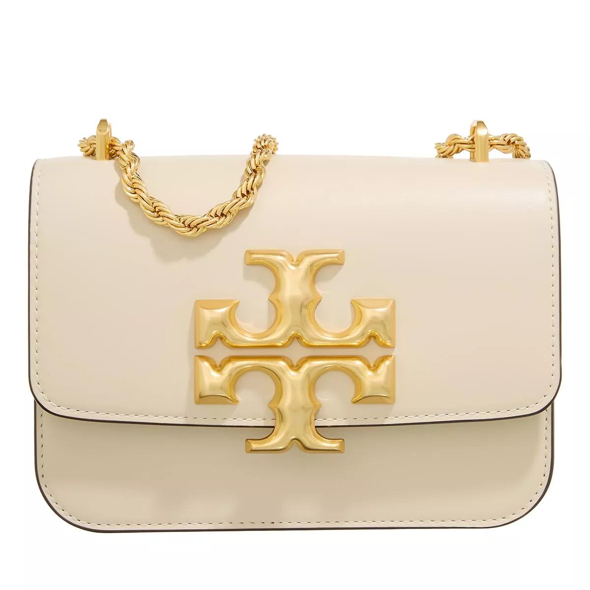 Tory Burch Schultertasche - Eleanor Small Convertible Shoulder Bag - Gr. unisize - in Beige - für Damen von TORY BURCH