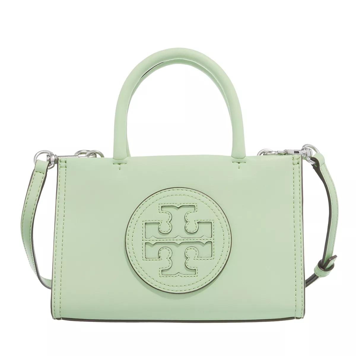 Tory Burch Schultertasche - Ella Bio Mini Tote - Gr. unisize - in Grün - für Damen von TORY BURCH