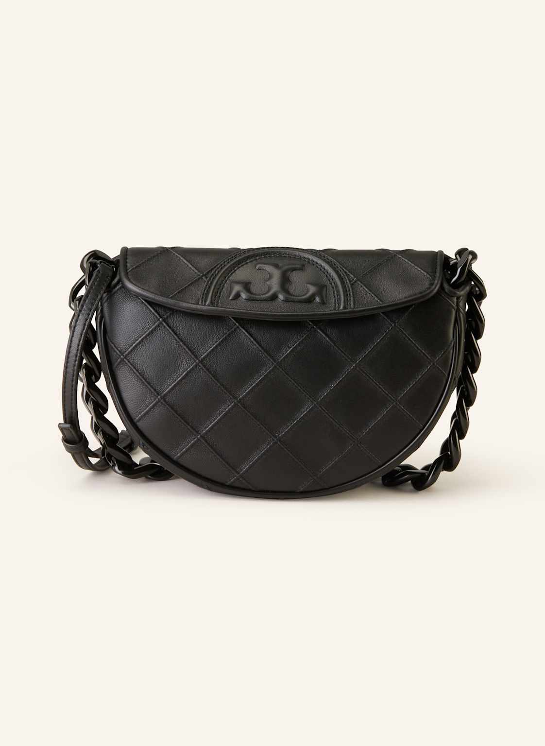 Tory Burch Schultertasche Fleming Soft Mini schwarz von TORY BURCH