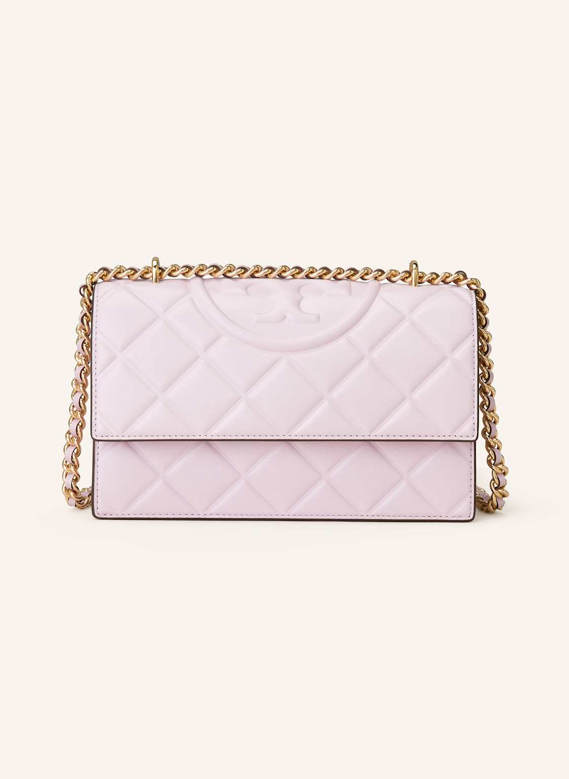 Tory Burch Schultertasche Fleming lila Tory Burch Schultertasche Fleming lila von TORY BURCH