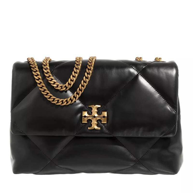 Tory Burch Schultertasche - Kira Diamond Quilt Convertible Shoulder Bag - Gr. unisize - in Schwarz - für Damen von TORY BURCH