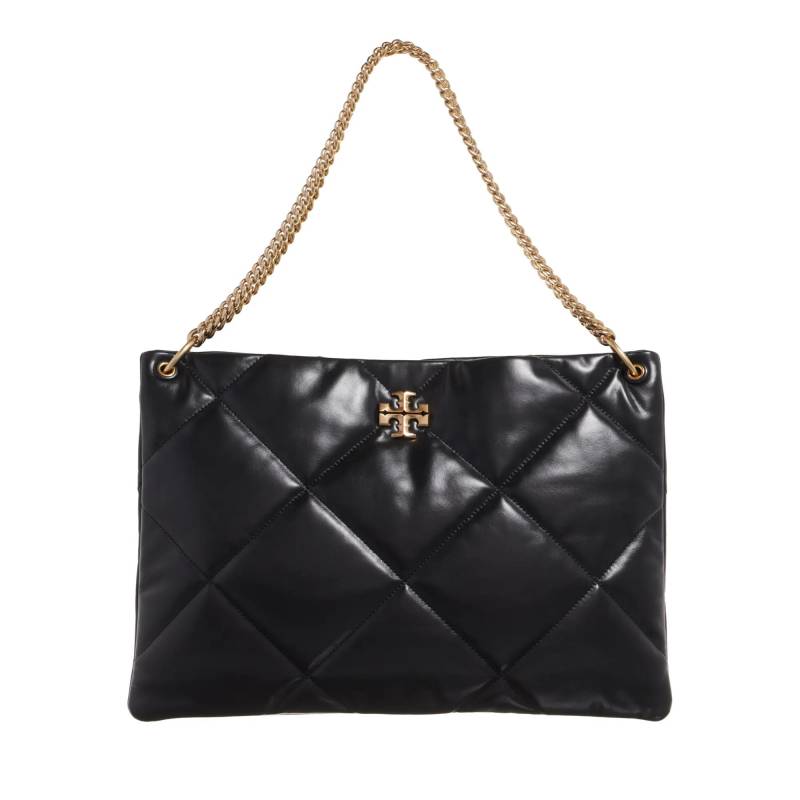 Tory Burch Schultertasche - Kira Diamond Quilt Hobo - Gr. unisize - in Schwarz - für Damen von TORY BURCH