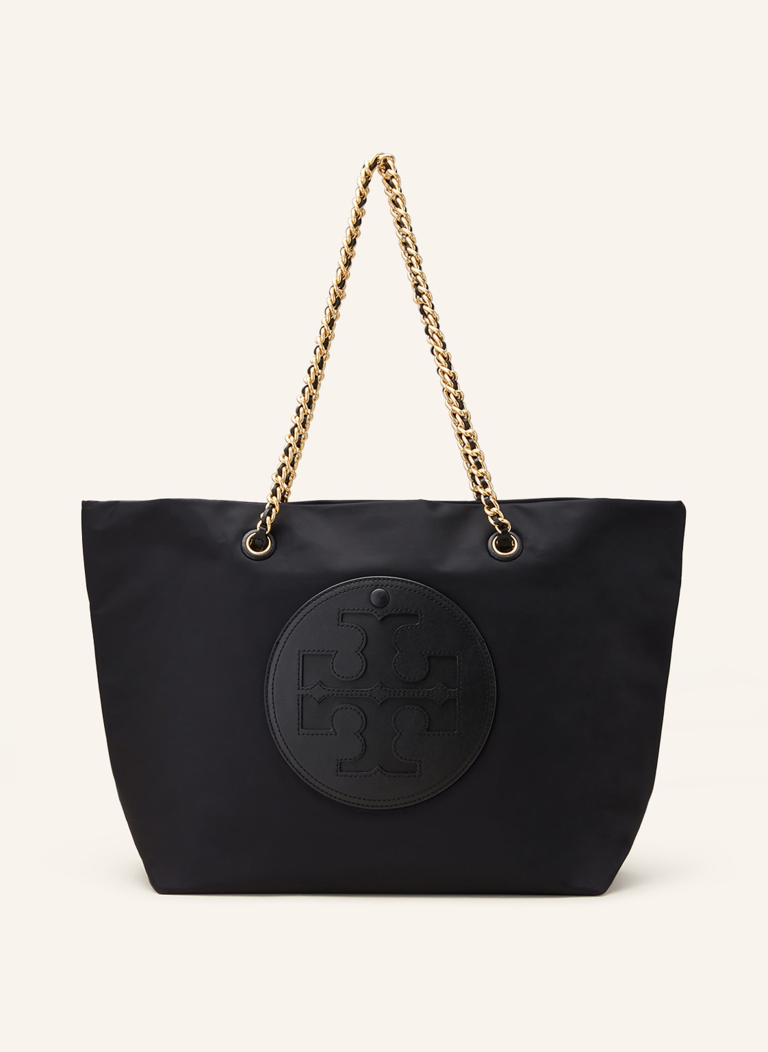 Tory Burch Shopper Ella Chain schwarz von TORY BURCH