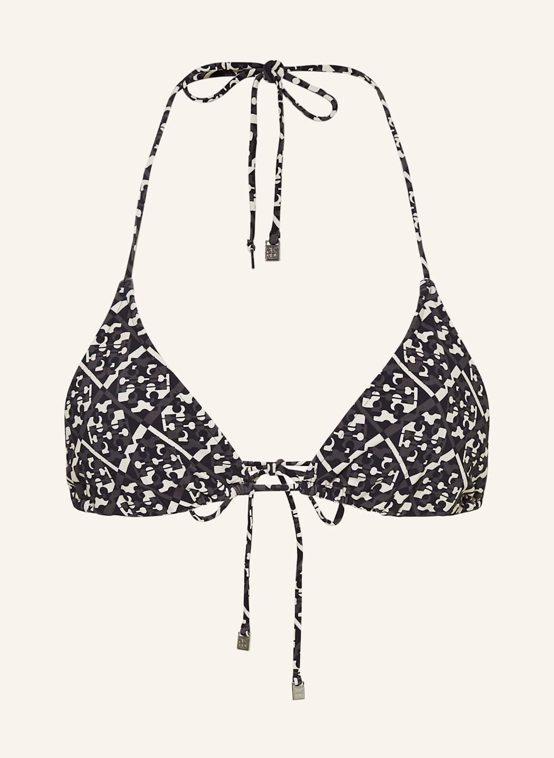 Tory Burch Triangel-Bikini-Top schwarz Tory Burch Triangel-Bikini-Top schwarz von TORY BURCH