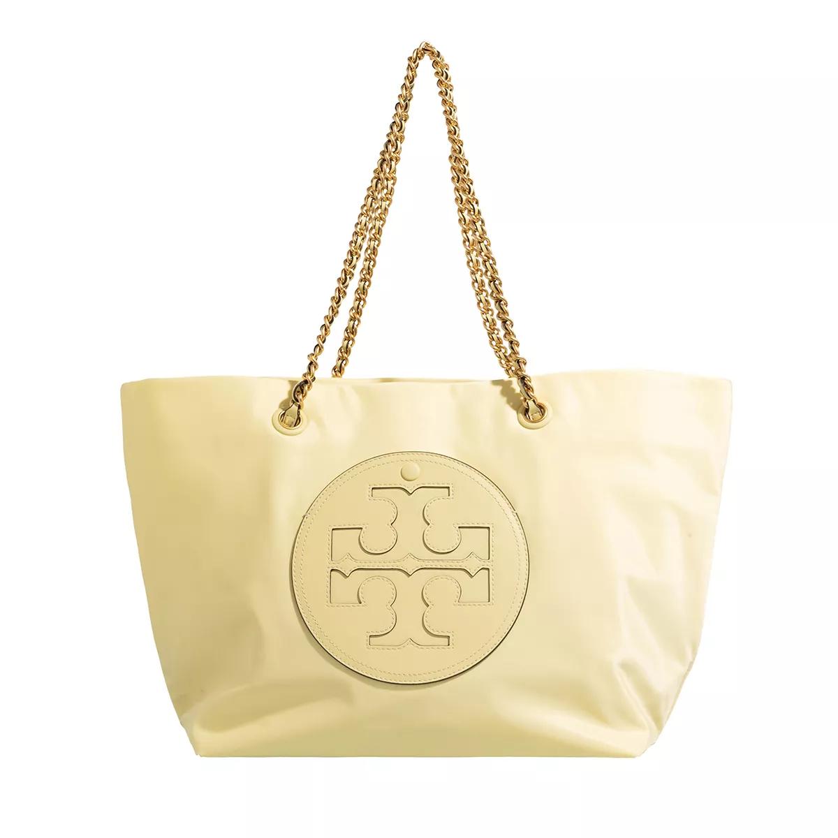 Tory Burch Schultertasche - Ella Chain Tote - Gr. unisize - in Gelb - für Damen von TORY BURCH