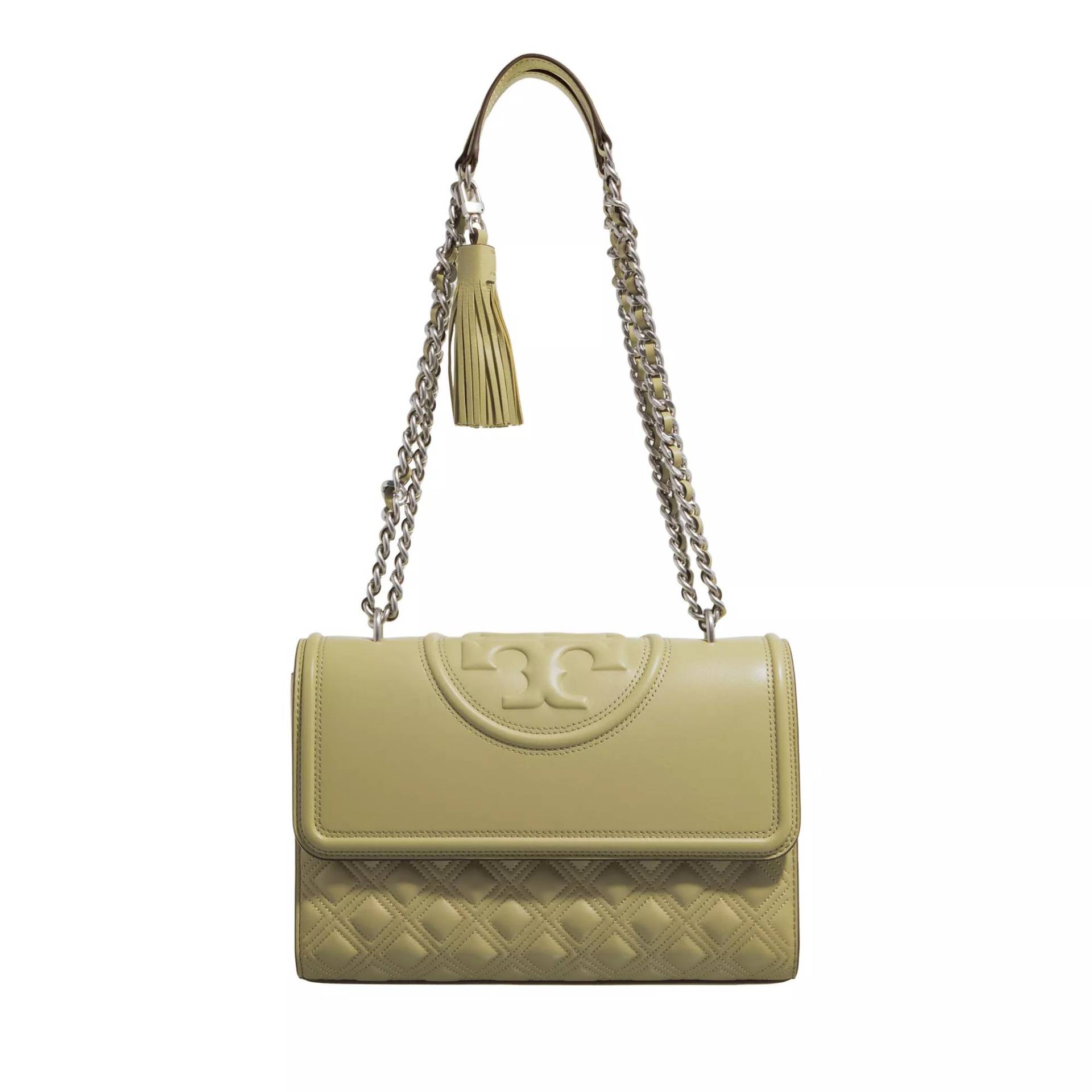 Tory Burch Umhängetasche - Fleming Convertible Shoulder Bag - Gr. unisize - in Grün - für Damen von TORY BURCH