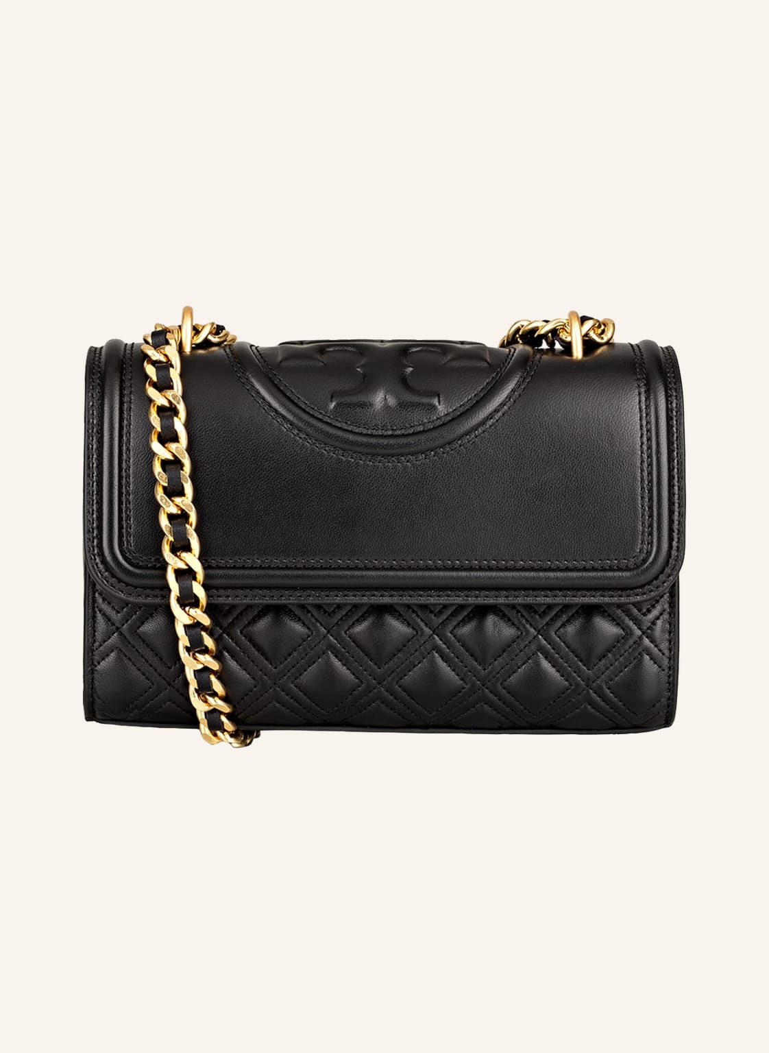 Tory Burch Umhängetasche Fleming Small schwarz von TORY BURCH