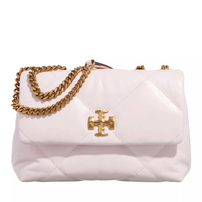 Tory Burch Umhängetasche - Kira Diamond Quilt Small Convertible Shoulder Bag - Gr. unisize - in Rosa - für Damen von TORY BURCH