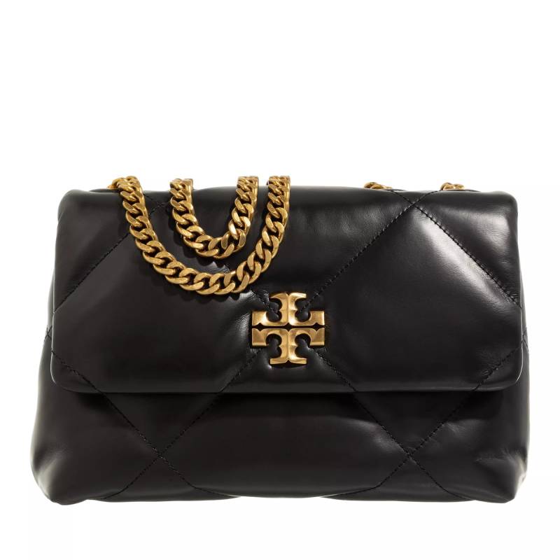 Tory Burch Schultertasche - Kira Diamond Quilt Small Convertible Shoulder Bag - Gr. unisize - in Schwarz - für Damen von TORY BURCH