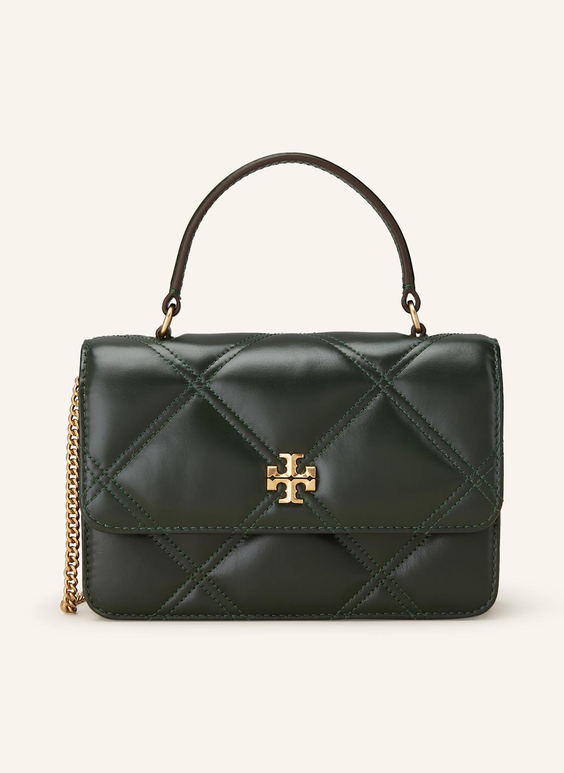 Tory Burch Umhängetasche Kira Mini gruen von TORY BURCH