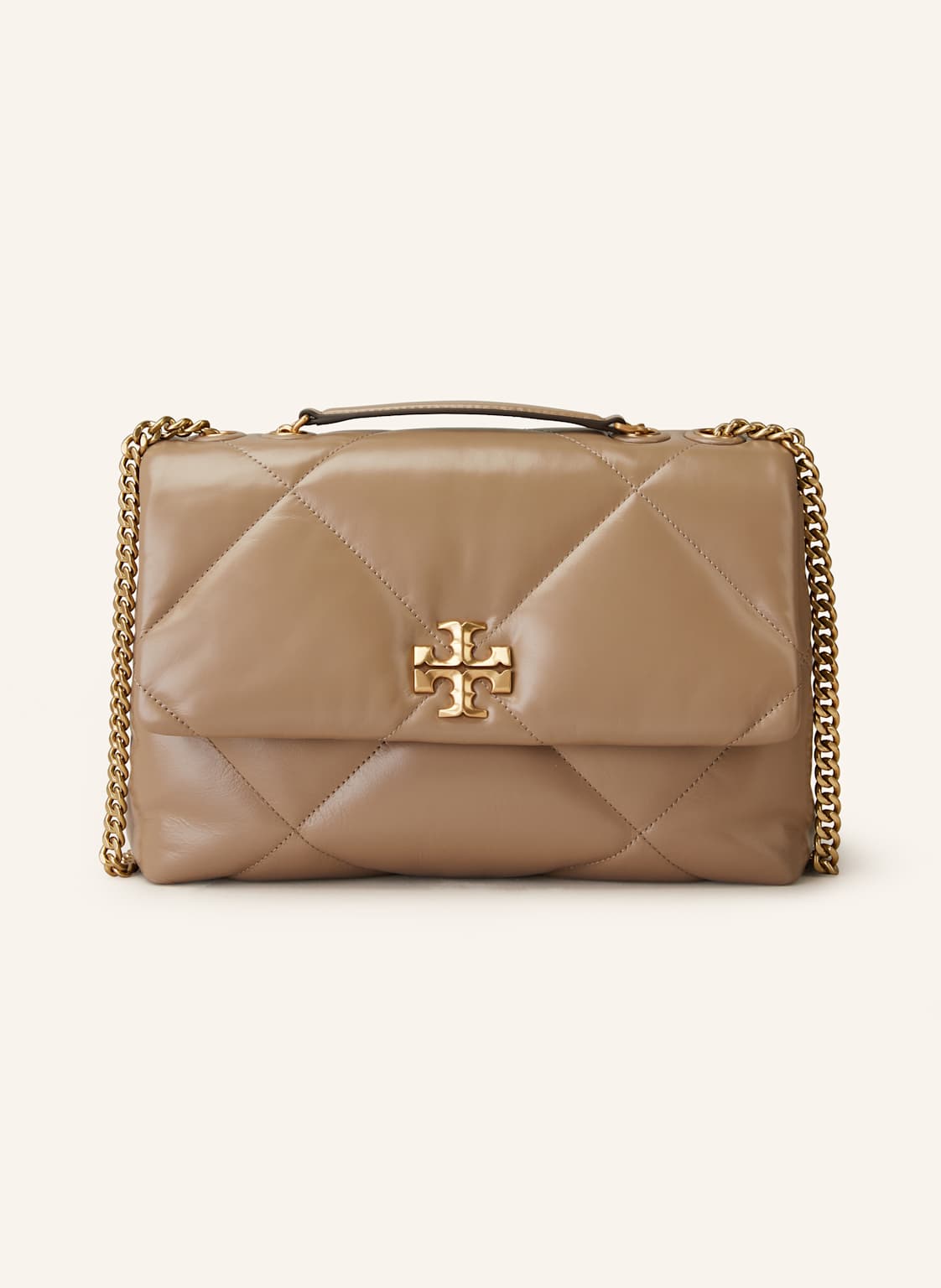 Tory Burch Umhängetasche Kira beige Tory Burch Umhängetasche Kira beige von TORY BURCH