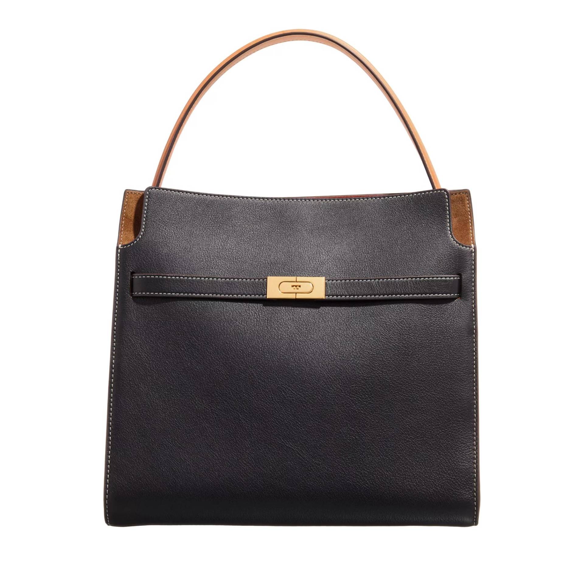 Tory Burch Umhängetasche - Lee Radziwill Double Bag - Gr. unisize - in Schwarz - für Damen von TORY BURCH