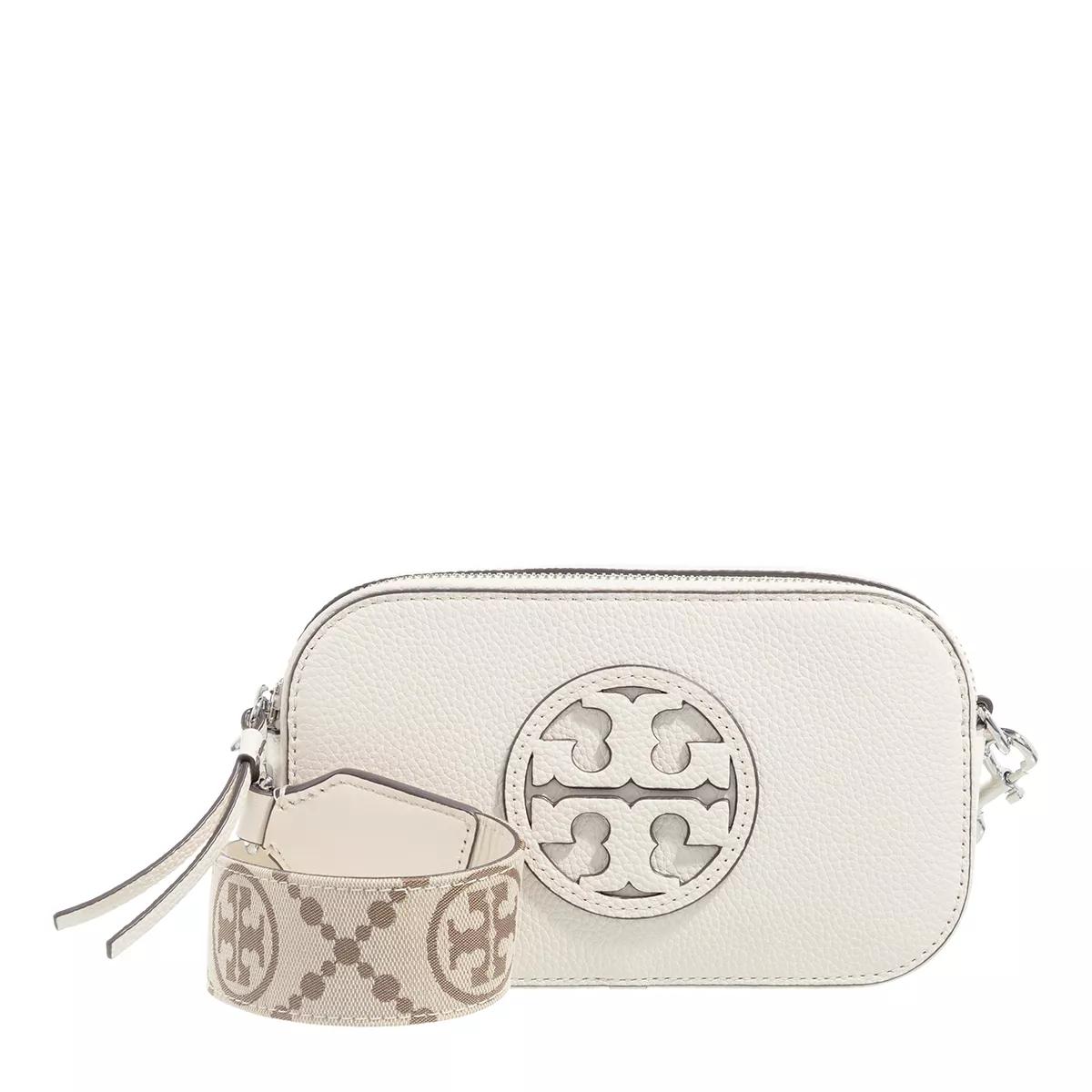 Tory Burch Schultertasche - Miller Mini Crossbody Bag - Gr. unisize - in Creme - für Damen von TORY BURCH