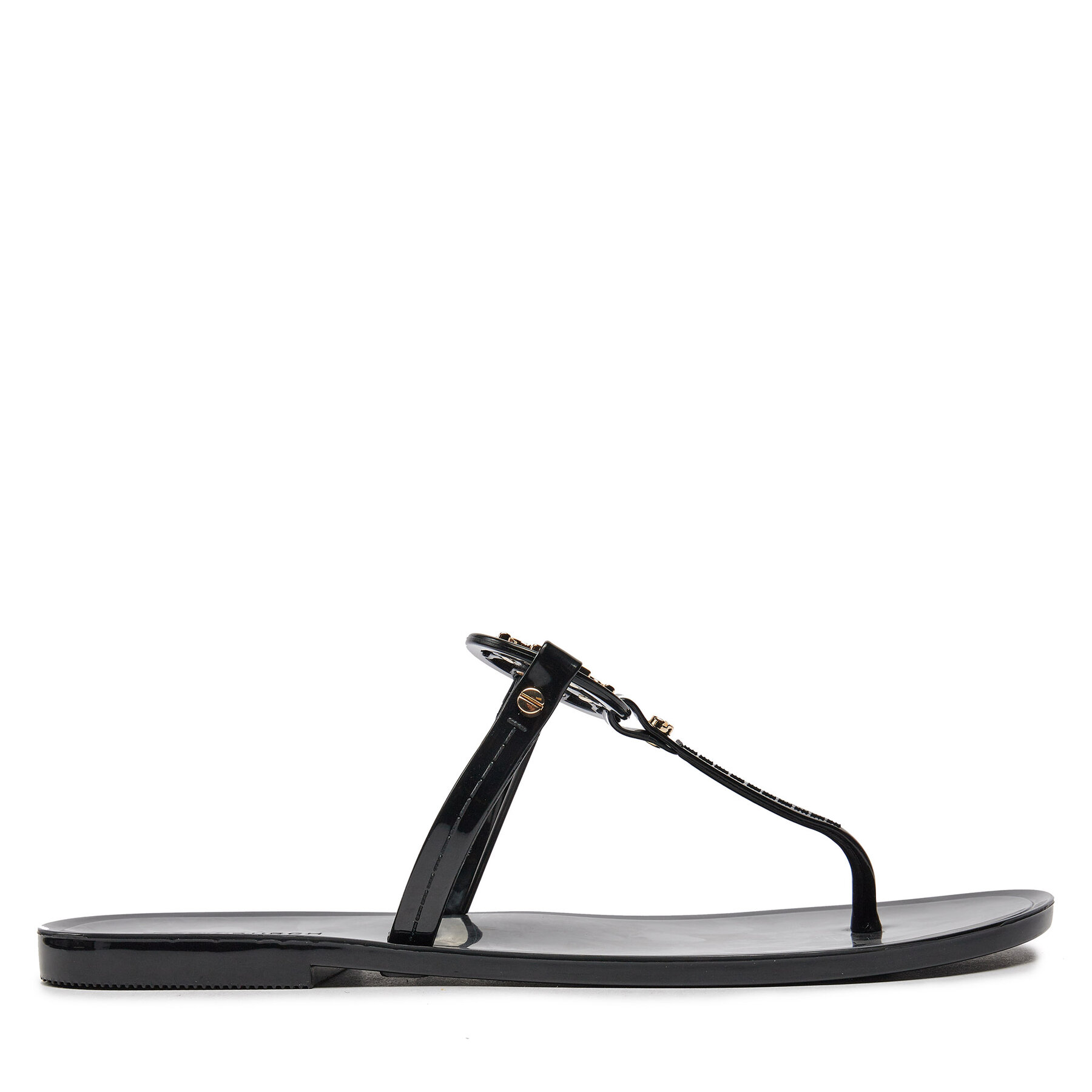 Zehentrenner Tory Burch Mini Miller Flat Thong 51148678 Schwarz von TORY BURCH