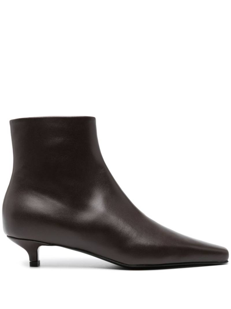 TOTEME 35mm The Slim ankle boots - Brown von TOTEME