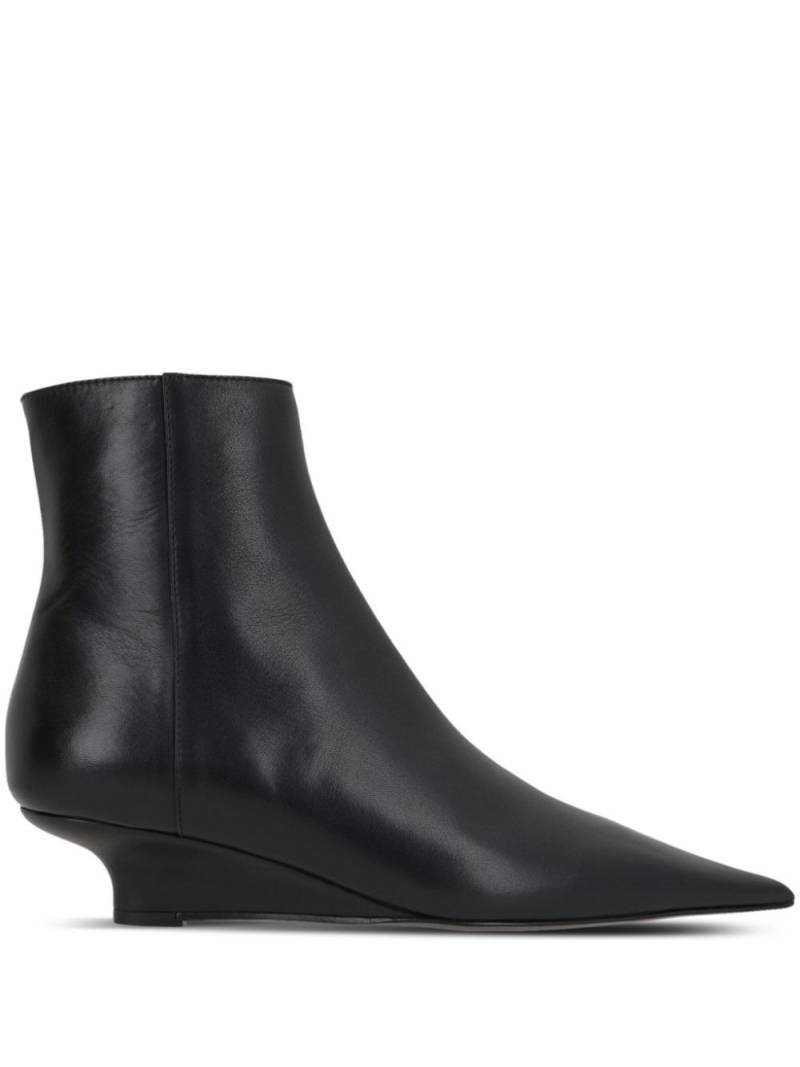 TOTEME 40mm Sharp boots - Black von TOTEME