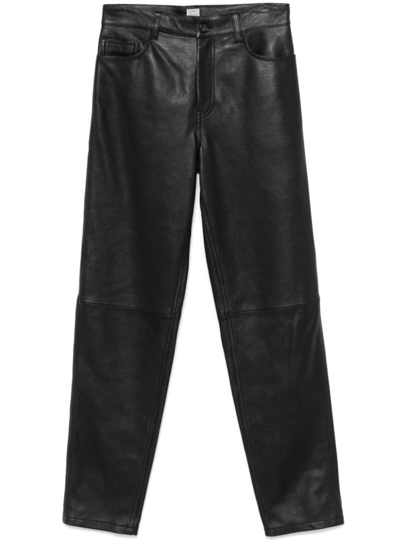 TOTEME 5 Pocket trousers - Black von TOTEME