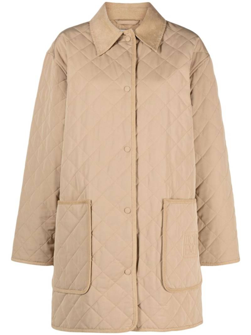 TOTEME quilted barn jacket - Neutrals von TOTEME