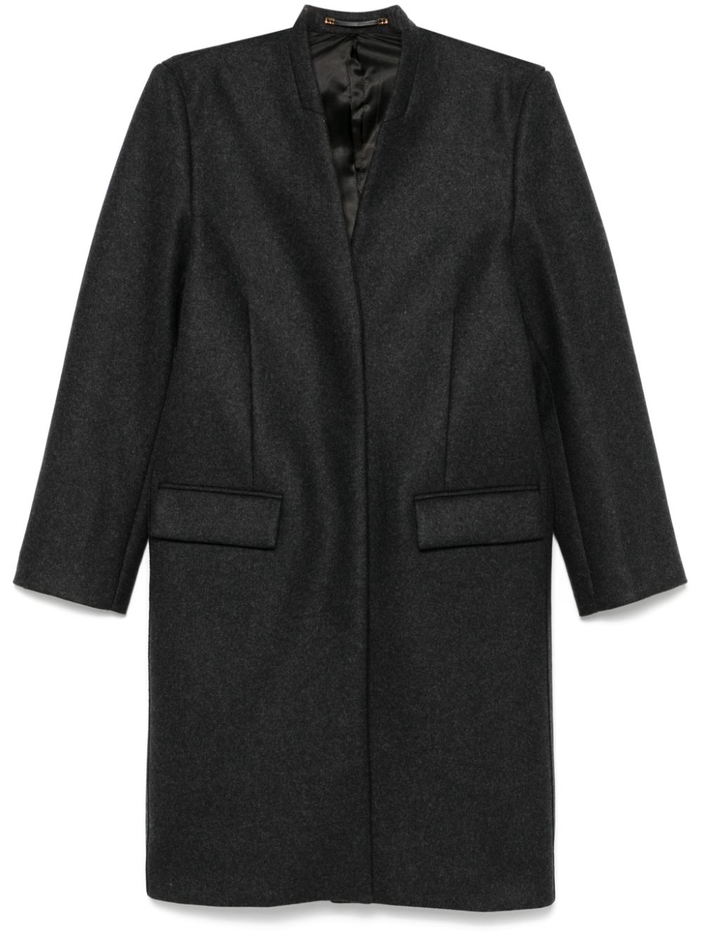 TOTEME Deep pleat coat - Grey von TOTEME