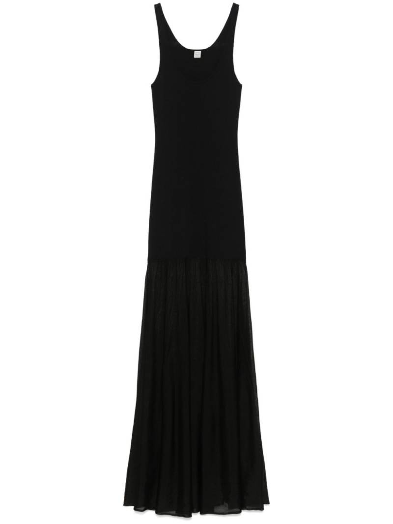 TOTEME Evening maxi dress - Black von TOTEME