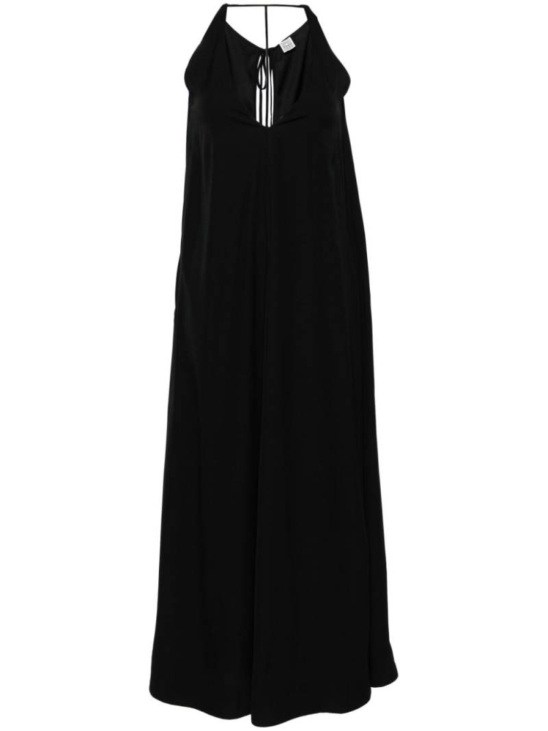 TOTEME Kyro crepe maxi dress - Black von TOTEME