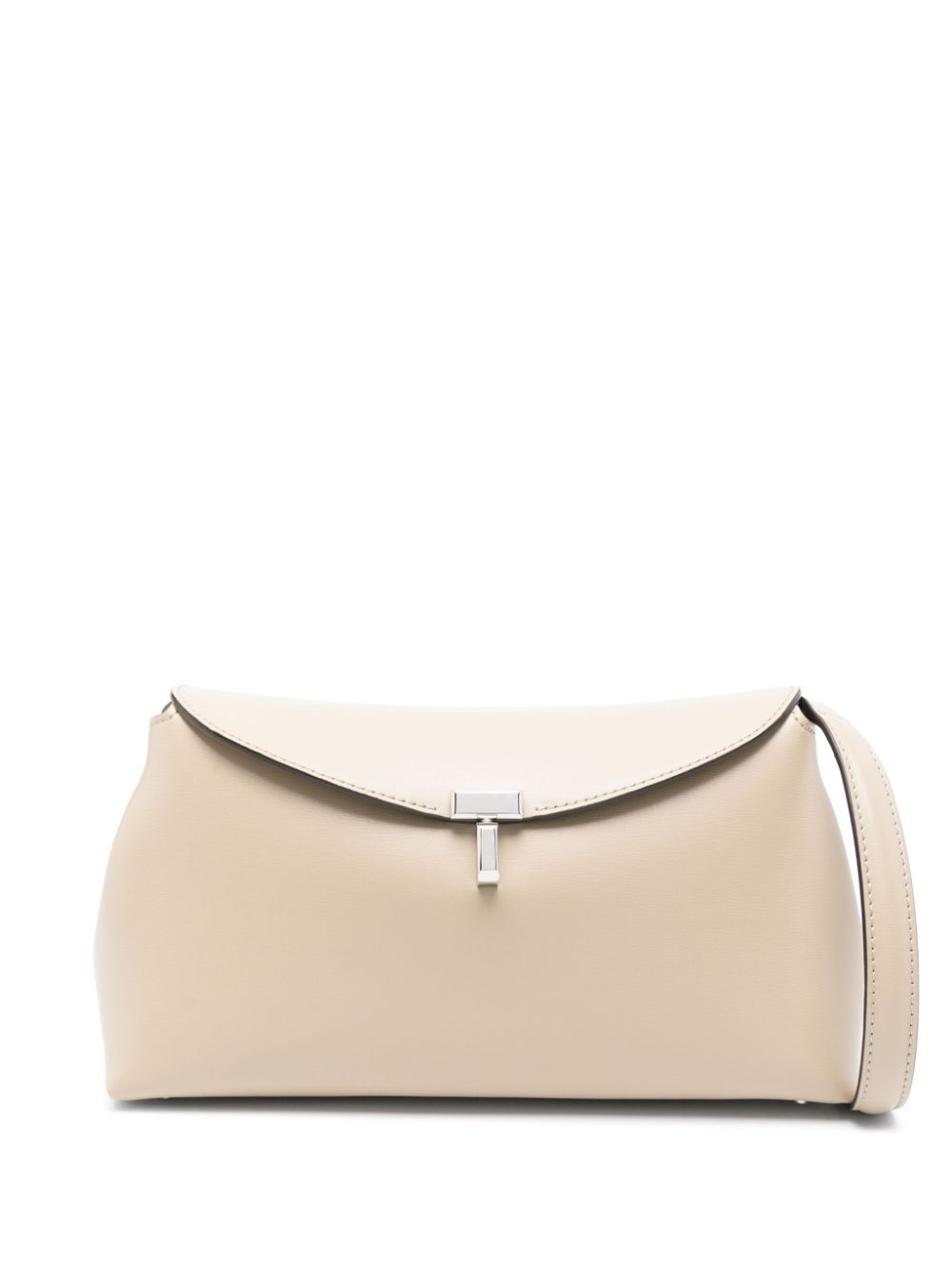 TOTEME T-Lock clutch bag - Neutrals von TOTEME