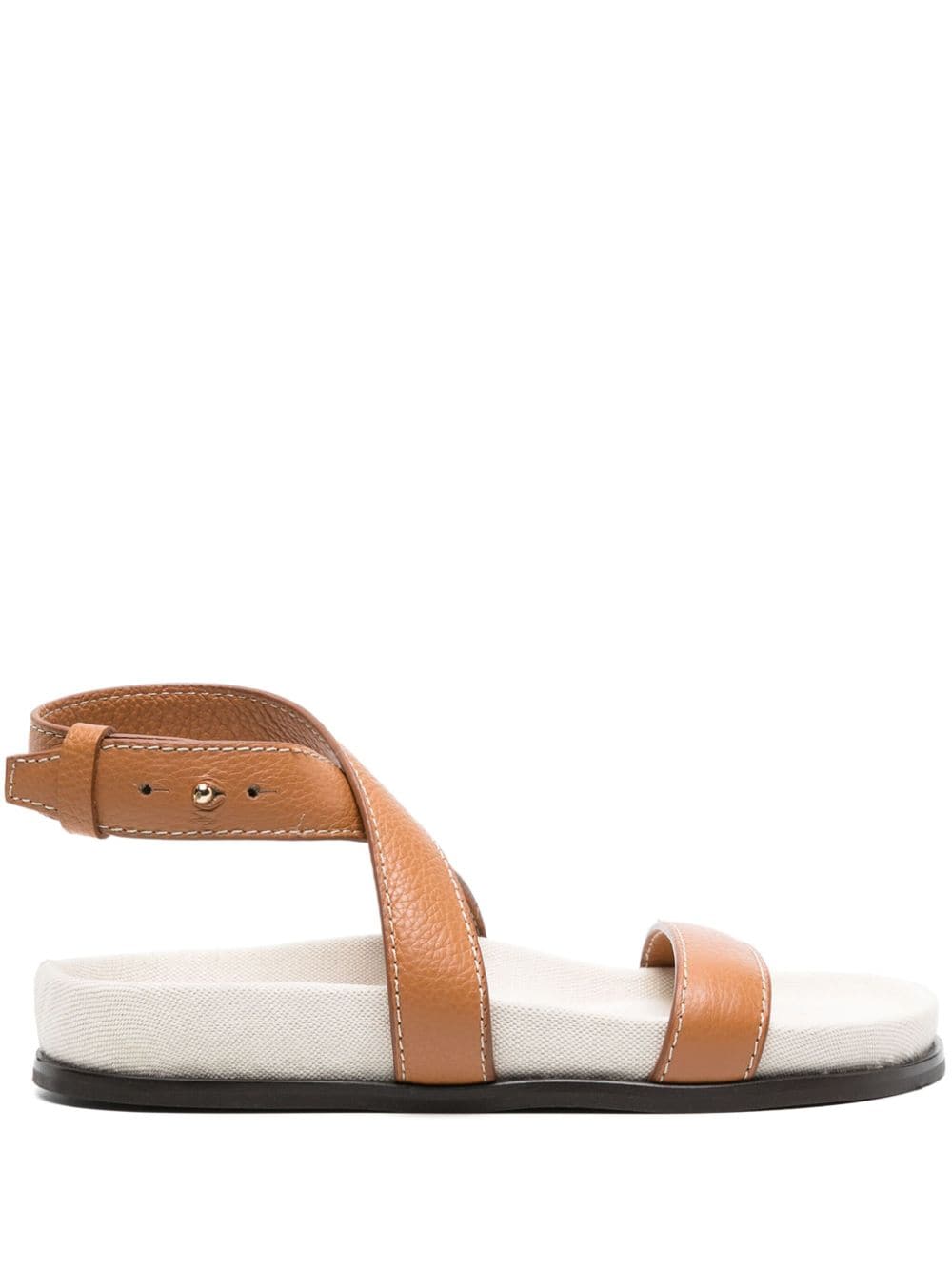 TOTEME The Chunky leather sandals - Neutrals von TOTEME