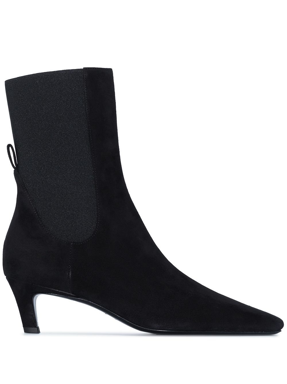 TOTEME The Mid Heel 65mm boots - Black von TOTEME