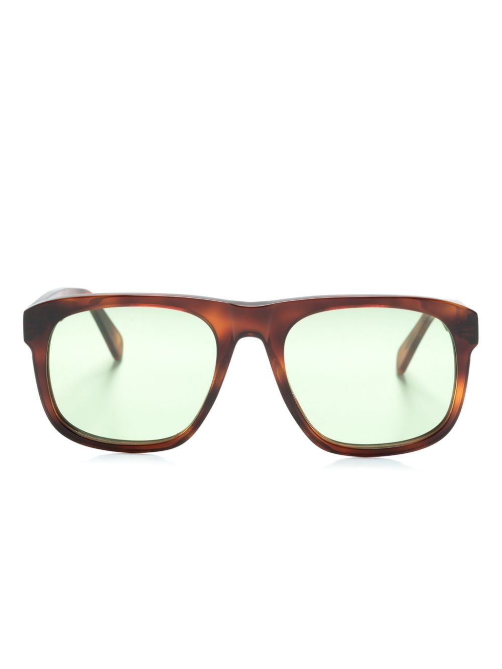 TOTEME The Navigator pilot-frame sunglasses - Brown von TOTEME