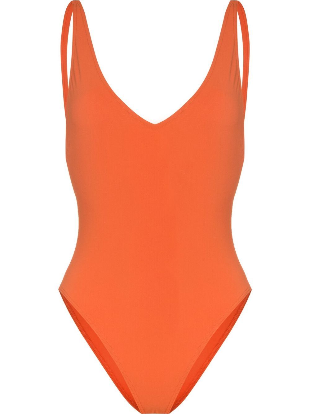 TOTEME V-neck swimsuit - Orange von TOTEME