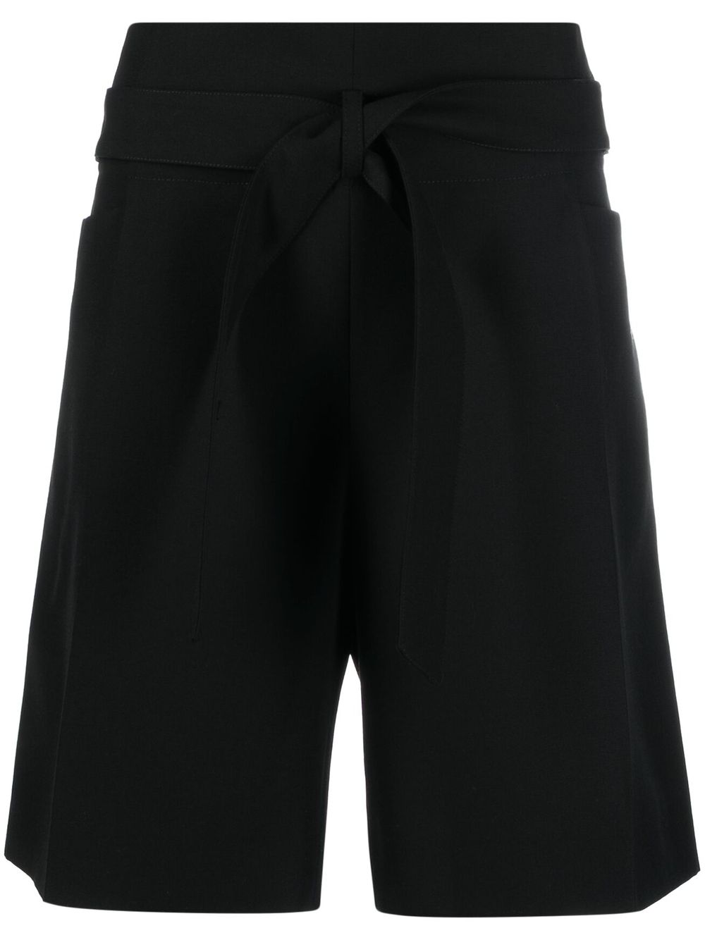 TOTEME belted tailored shorts - Black von TOTEME