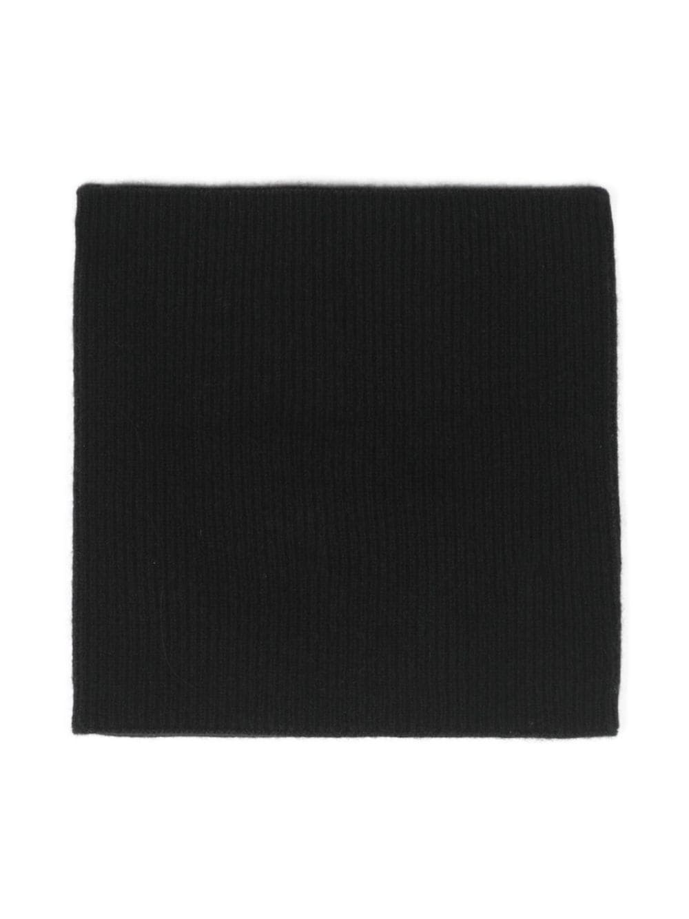 TOTEME ribbed cashmere neck warmer - Black von TOTEME