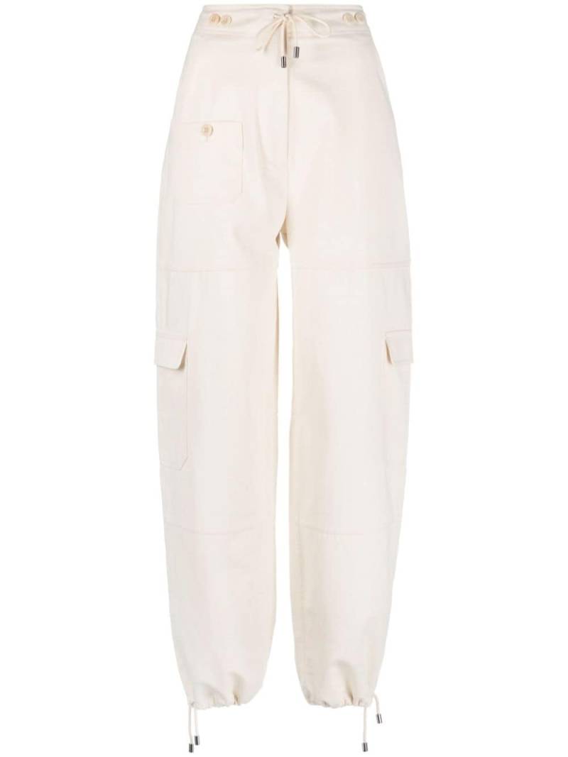 TOTEME cargo-pocket track pants - Neutrals von TOTEME