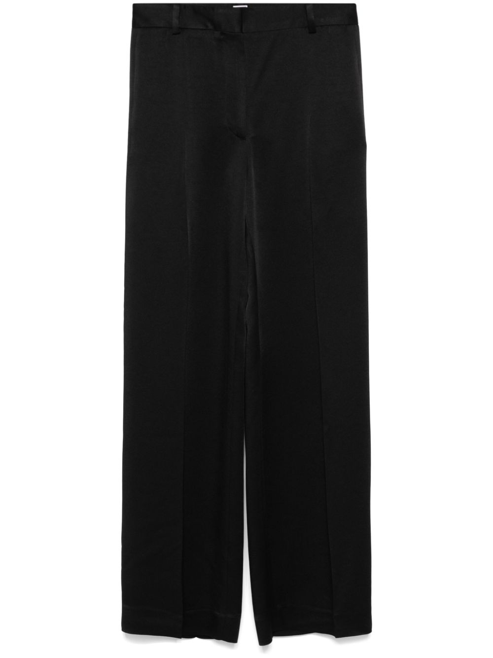 TOTEME crepe de chine trousers - Black von TOTEME