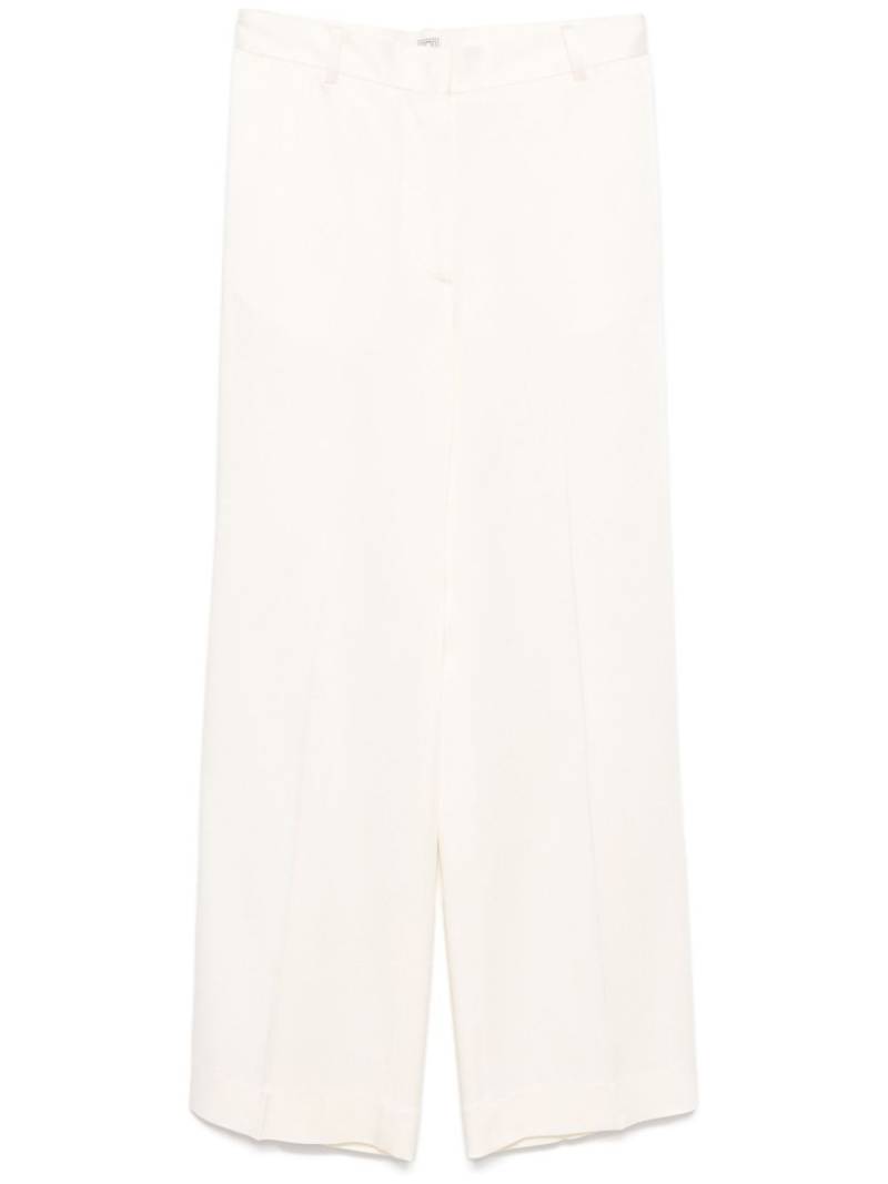 TOTEME crepe de chine trousers - Neutrals von TOTEME