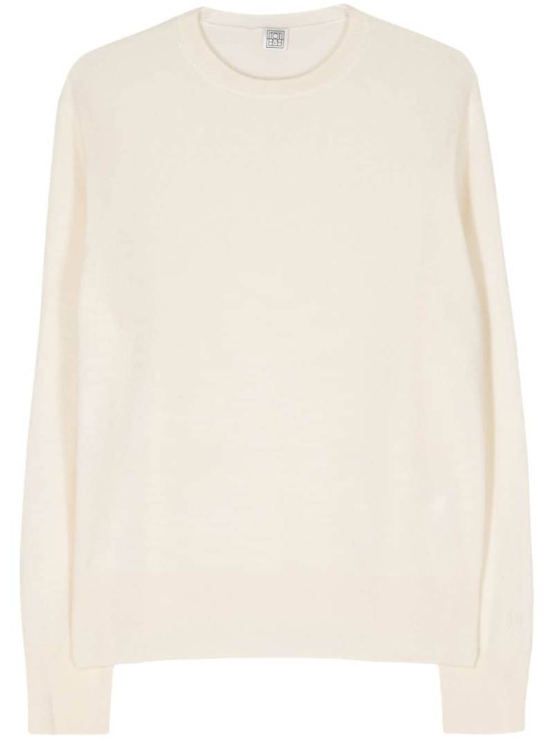 TOTEME crew-neck cashmere jumper - Neutrals von TOTEME