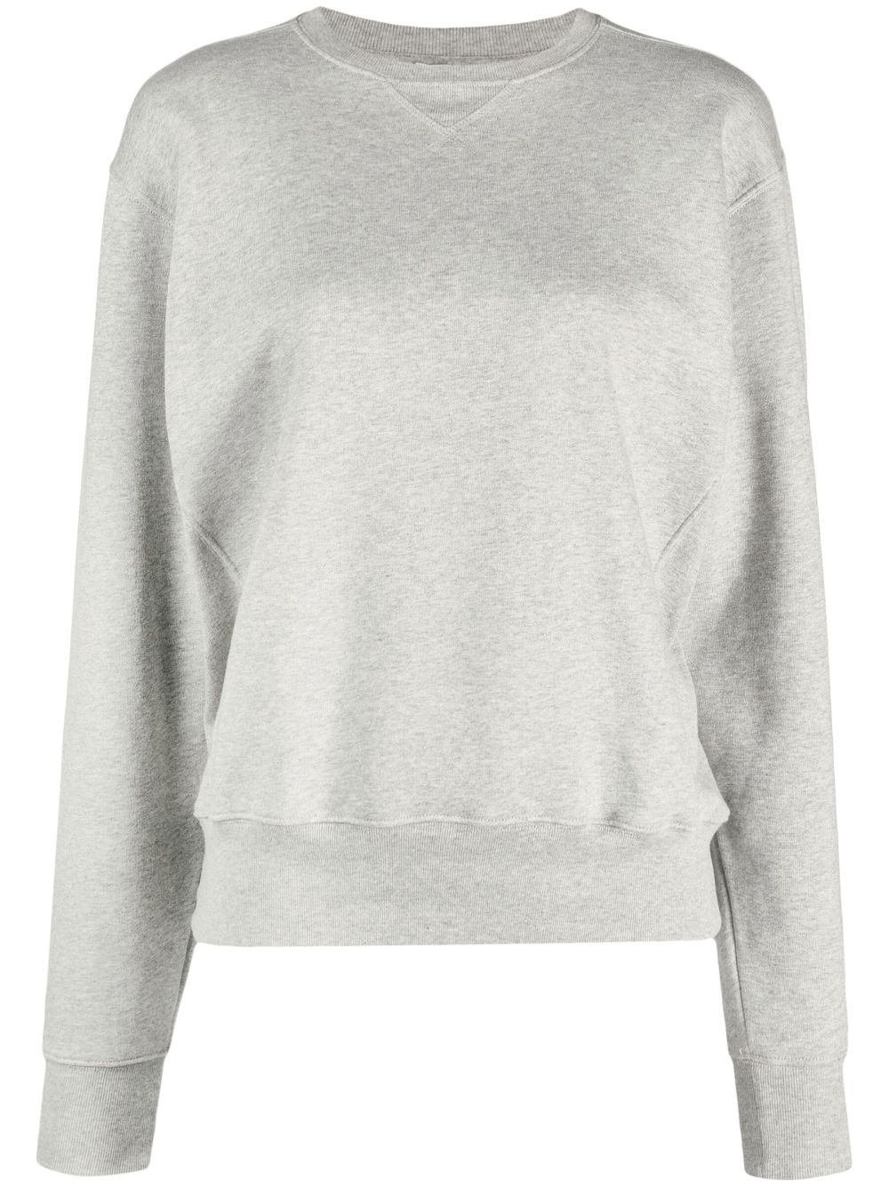 TOTEME crew-neck long-sleeve top - Grey von TOTEME