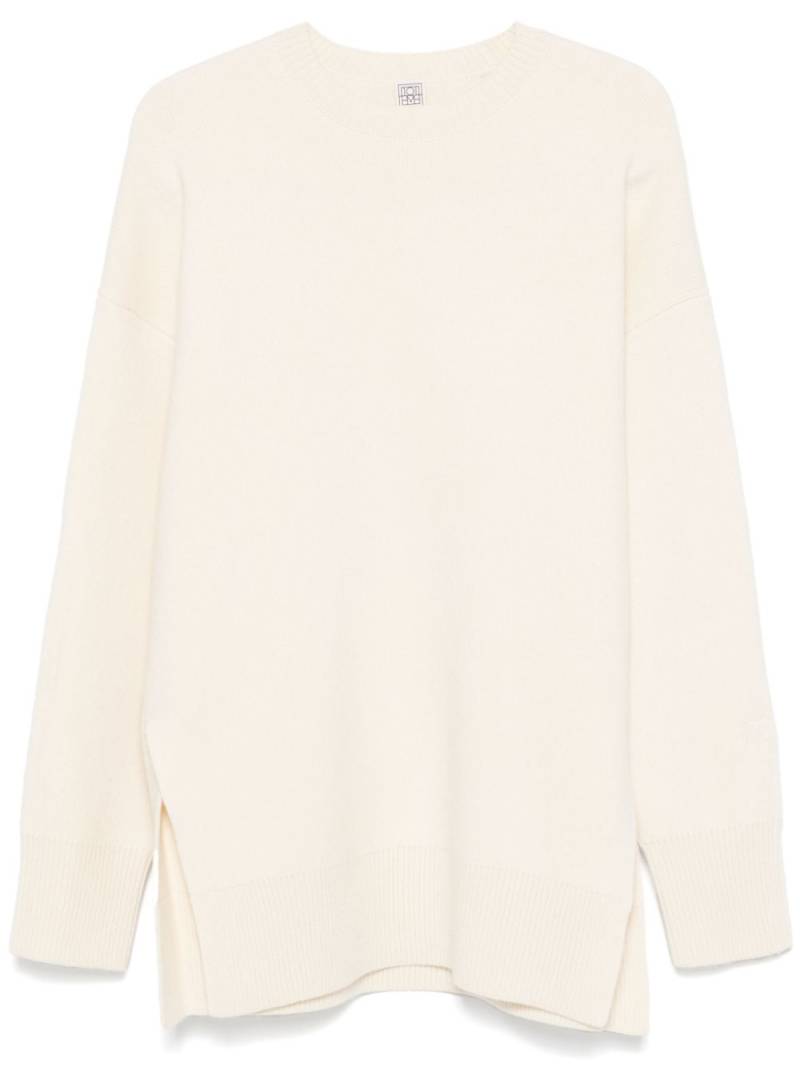 TOTEME double-knit sweater - Neutrals von TOTEME