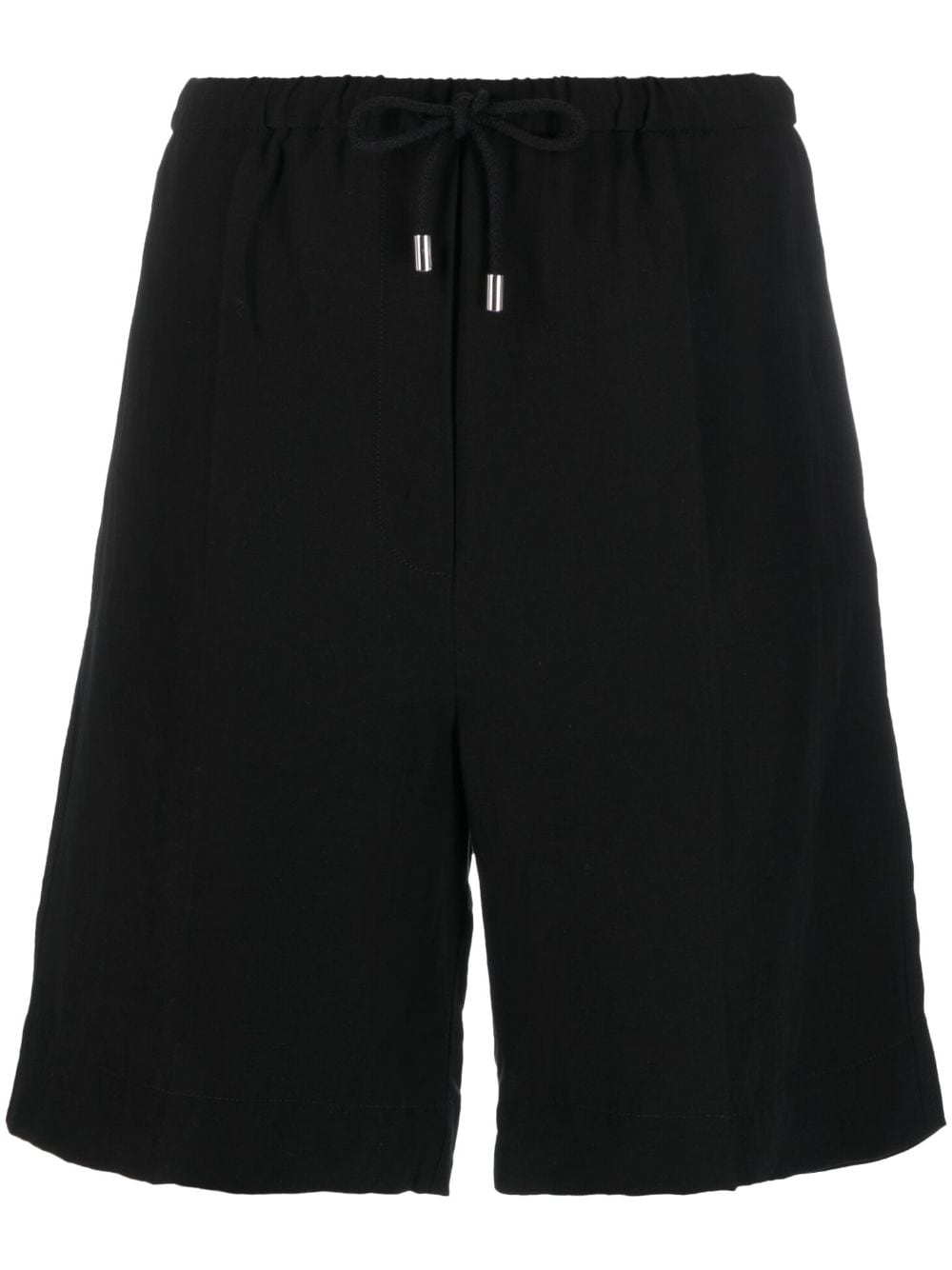 TOTEME drawstring-waist shorts - Black von TOTEME