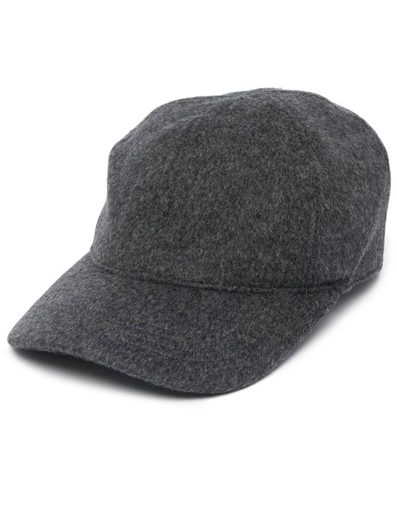 TOTEME felted-finish baseball cap - Grey von TOTEME