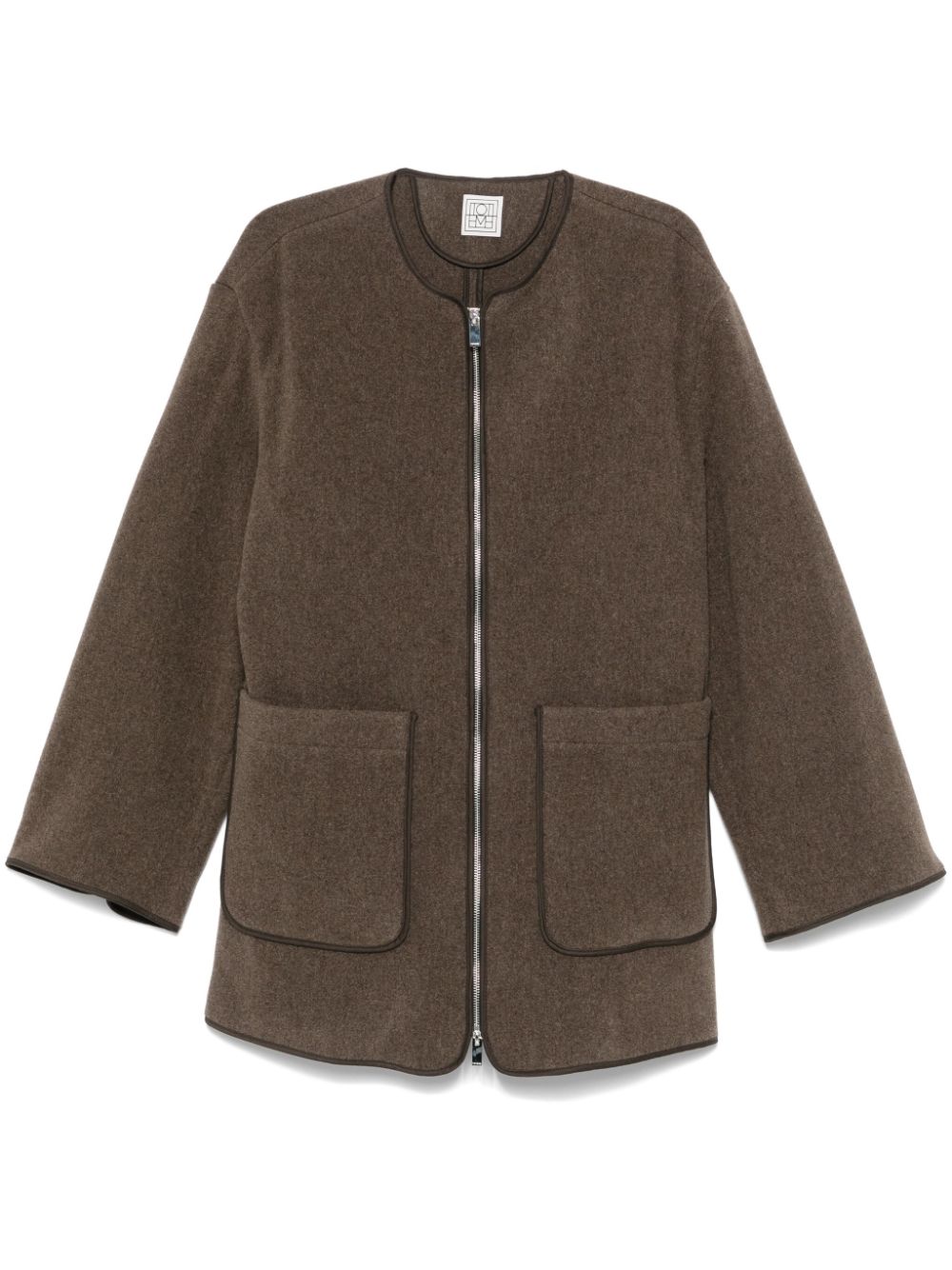 TOTEME felted jacket - Brown von TOTEME