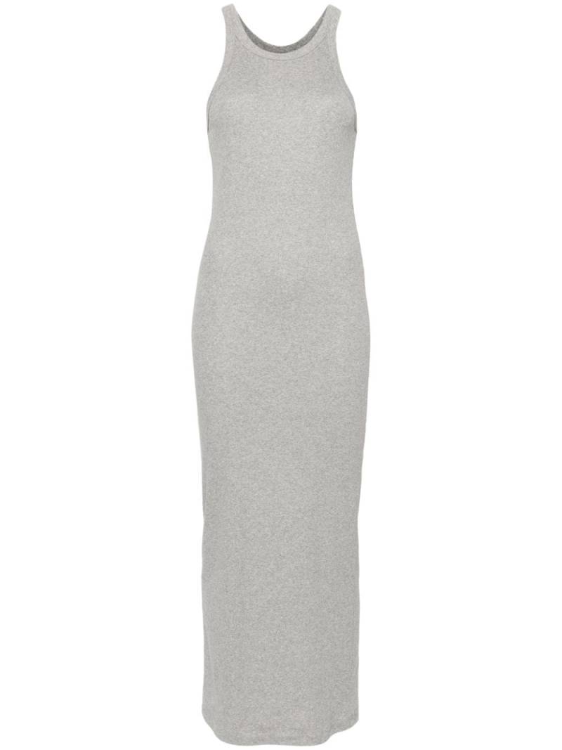 TOTEME fine-ribbed jersey maxi dress - Grey von TOTEME