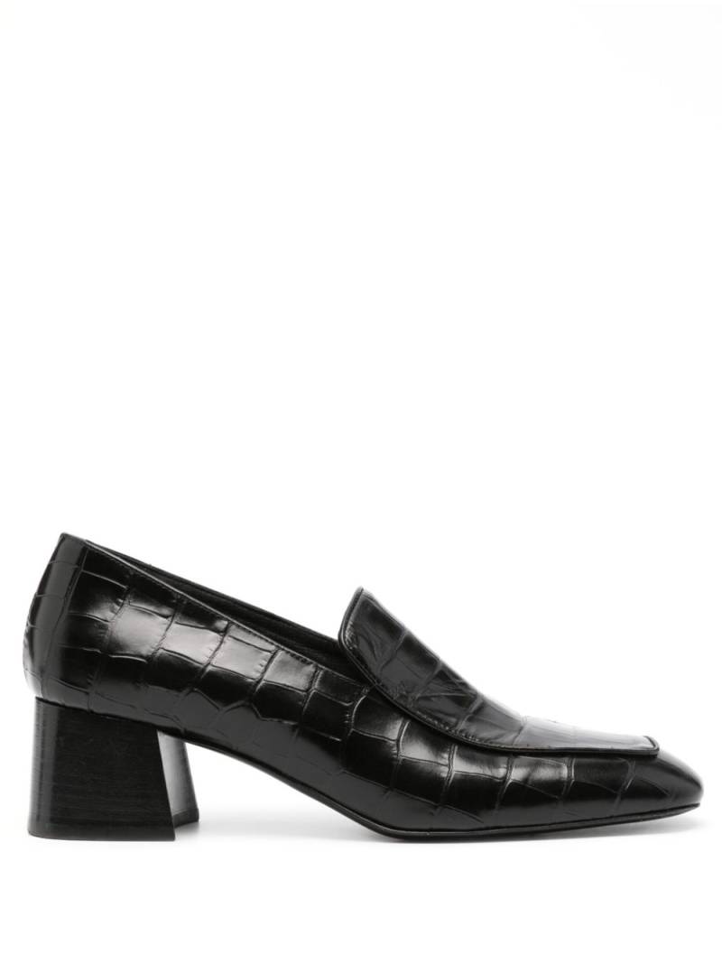 TOTEME The Block-Heel 55mm loafers - Black von TOTEME