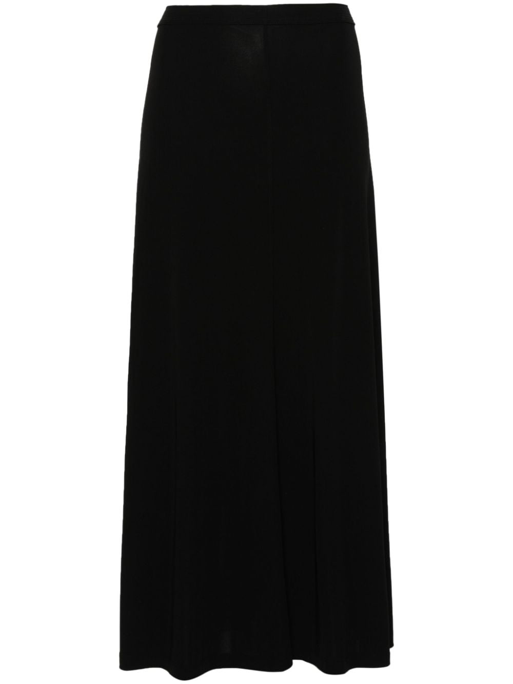 TOTEME high-waisted midi skirt - Black von TOTEME