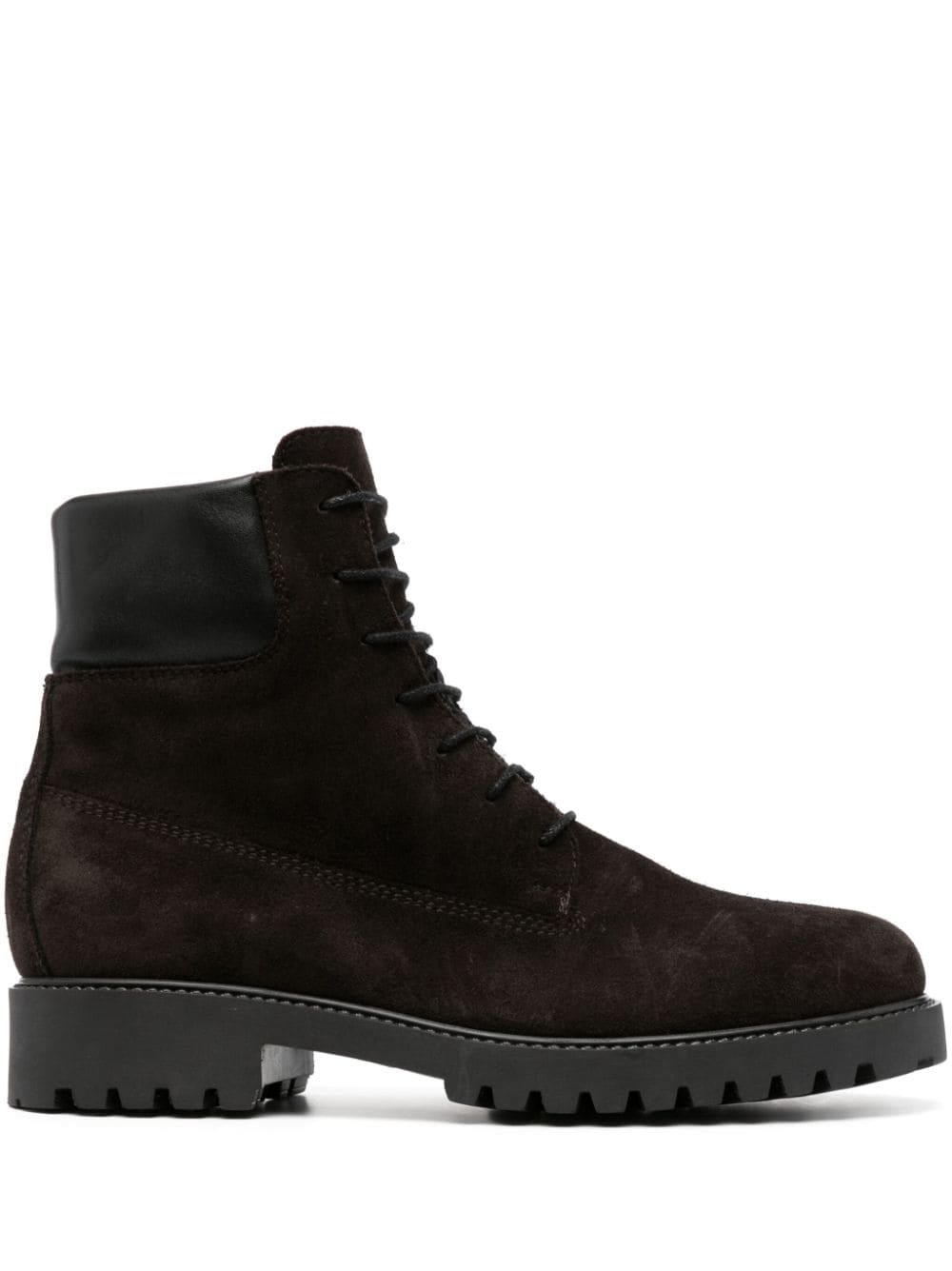 TOTEME The Husky suede boots - Brown von TOTEME