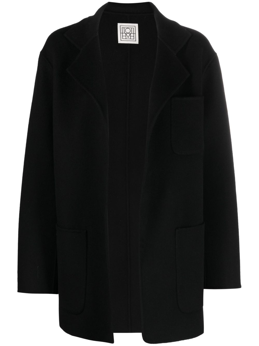 TOTEME long-sleeve jacket - Black von TOTEME