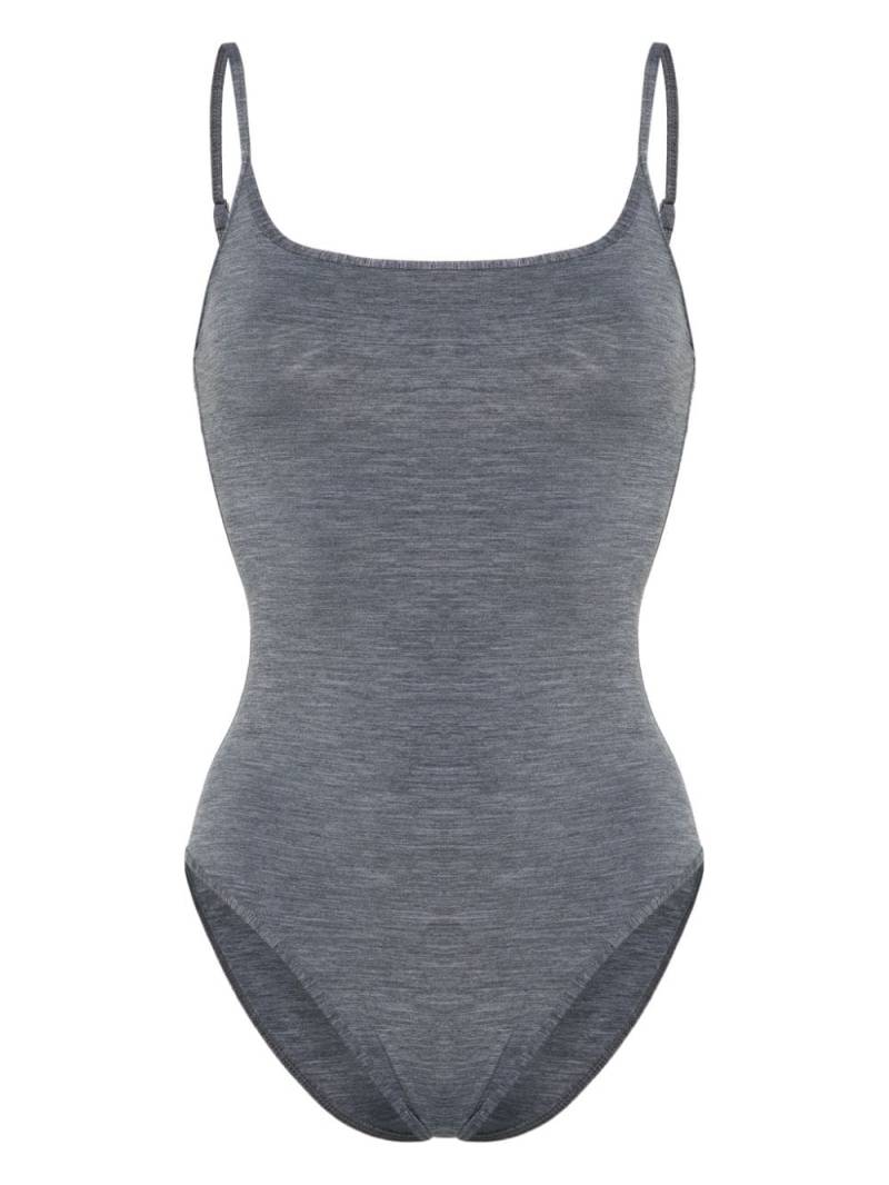 TOTEME mélange-effect swimsuit - Grey von TOTEME