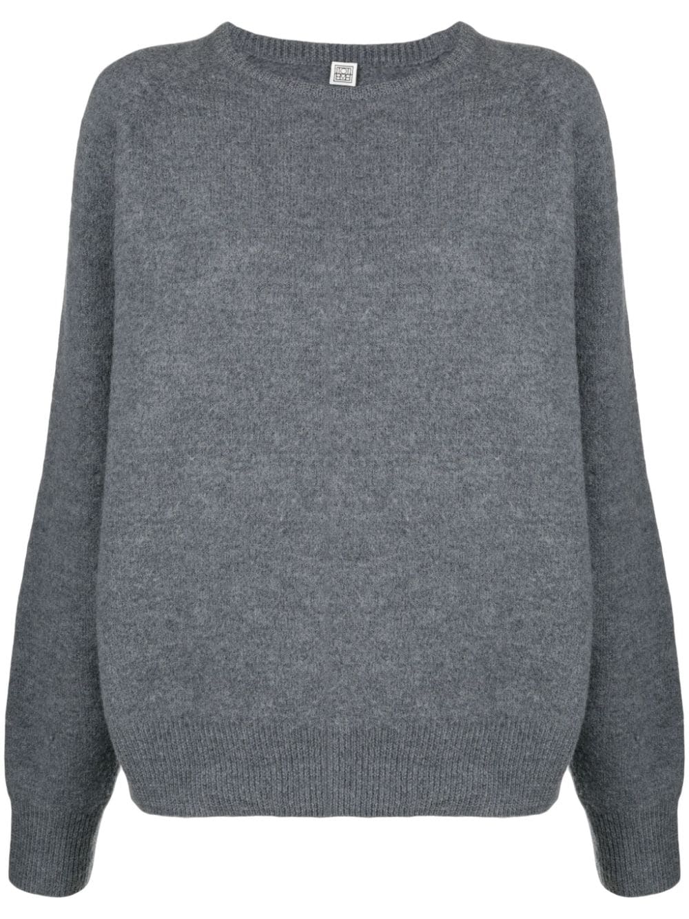 TOTEME crew-neck wool jumper - Grey von TOTEME