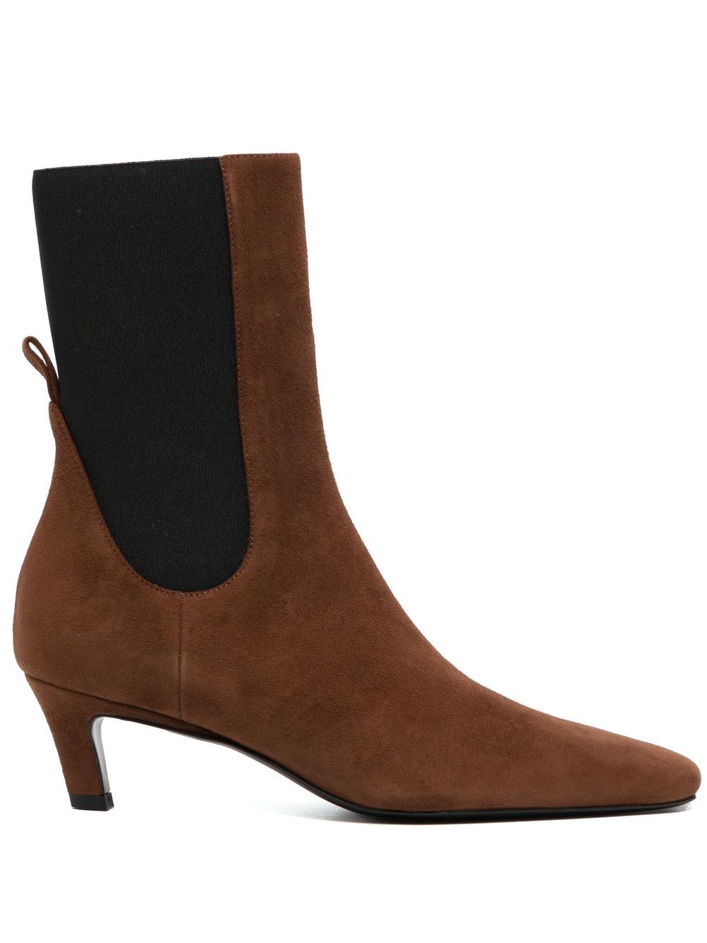 TOTEME mid-heel ankle boots - Brown von TOTEME