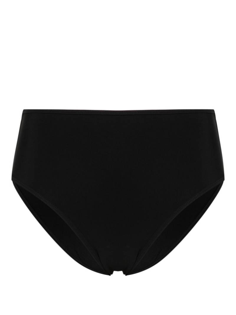 TOTEME mid-rise bikini bottoms - Black von TOTEME